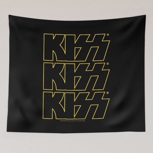 Item preview, KISS Band Triple Logo designed and sold by designminimal.