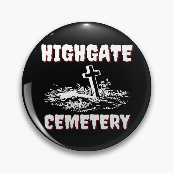 Item preview, Highgate Cemetery - Spooky artwork designed and sold by mewsis.