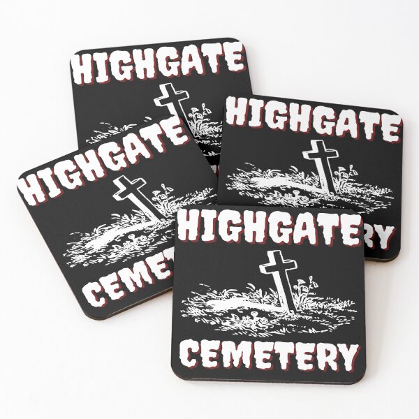 Item preview, Highgate Cemetery - Spooky artwork designed and sold by mewsis.