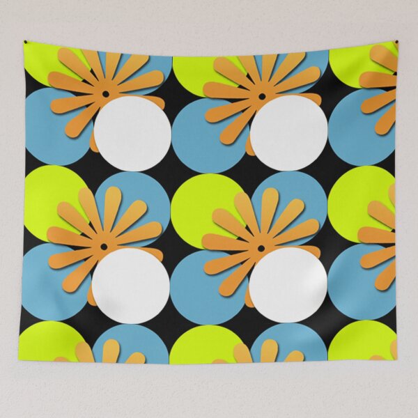 Item preview, Doted in Blue Yellow and White Pattern Design 360 designed and sold by Artnigel.