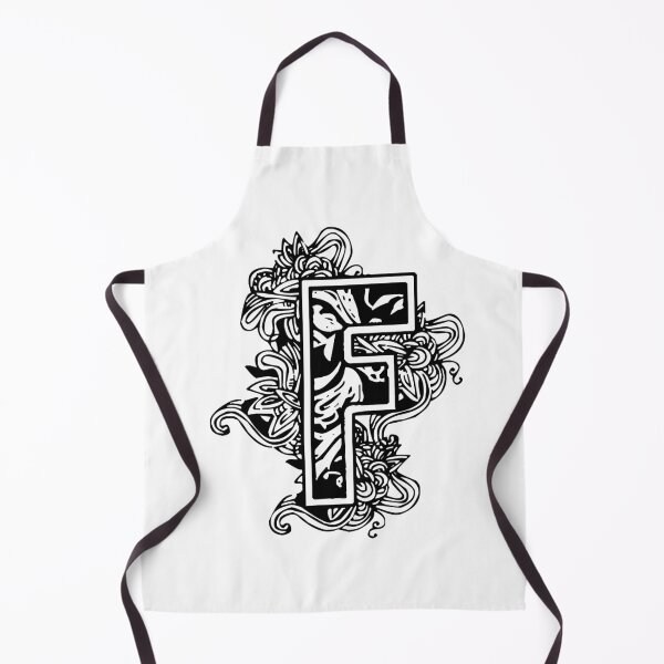 Item preview, Copy of Floral letter F designed and sold by DarkArtStudio.