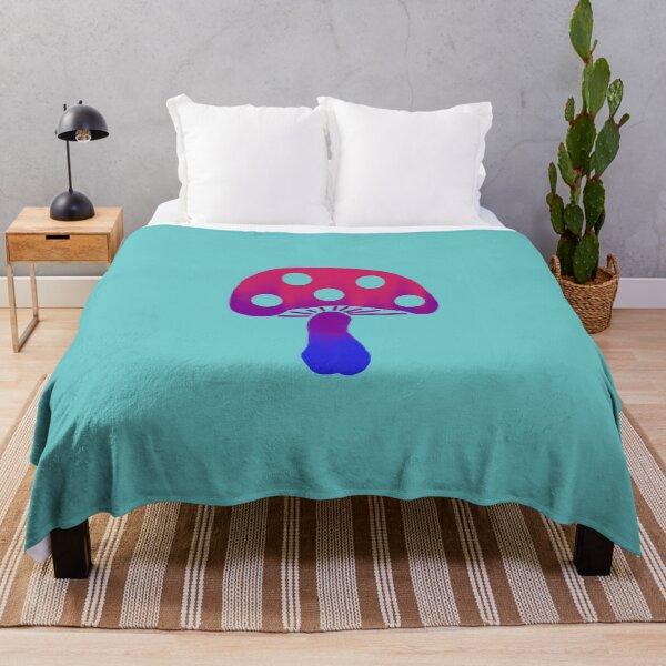 Item preview, Bi Pride Mushroom designed and sold by LochNestFarm.