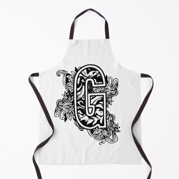 Item preview, Floral letter G designed and sold by DarkArtStudio.