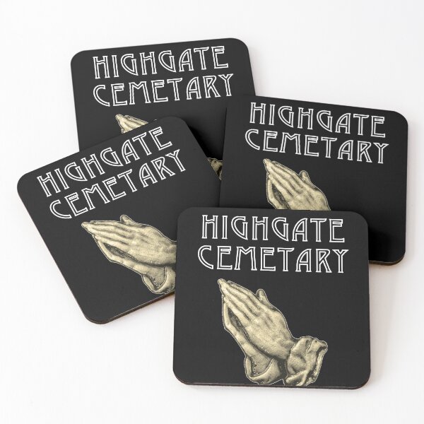 Item preview, Highgate Cemetery Prayer Hands Tshirt designed and sold by gamerzemporium.