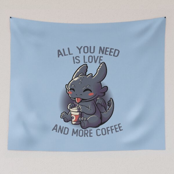 Item preview, All You Need Is Love And More Coffee Funny Cute Gift designed and sold by EduEly.