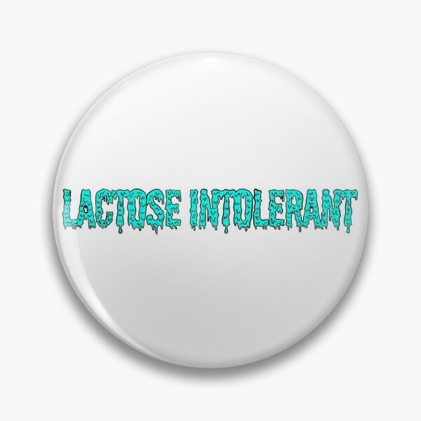 Item preview, cyan lactose intolerant designed and sold by zieart.