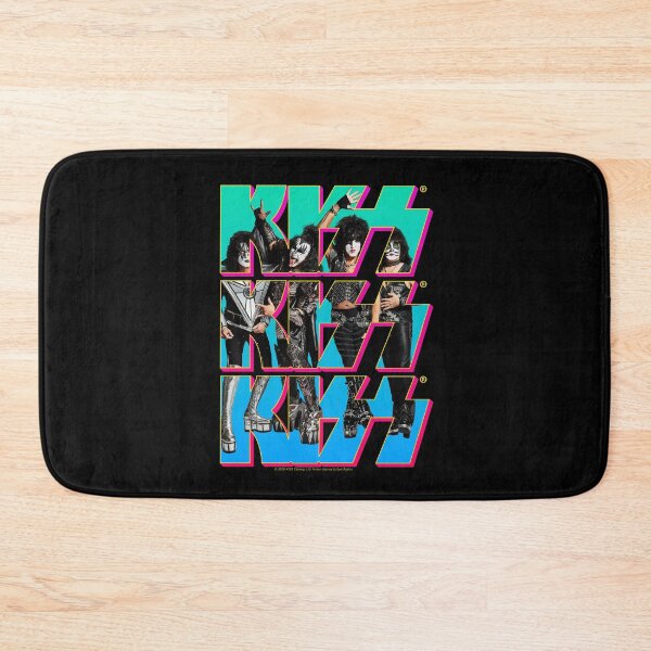 Item preview, KISS Band Triple Logo Retro Design designed and sold by designminimal.