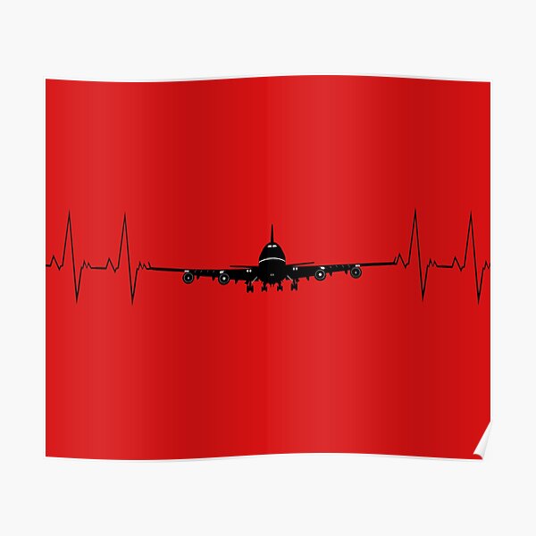 747 Heartbeat Poster