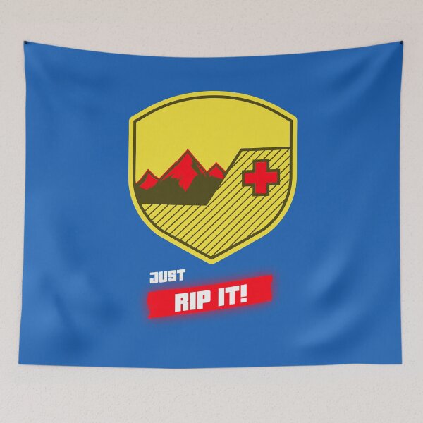 Item preview, Rip It - Powder Freeride Skiing and Snowboarding designed and sold by JJWilsonTees.
