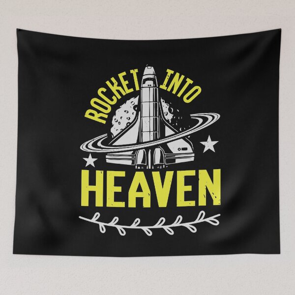 Item preview, Nasa Space Rocket Into Heaven | Among Us designed and sold by teamph.