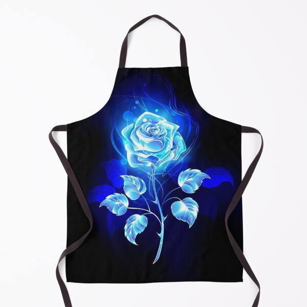 Item preview, Glowing Neon Blue Rose designed and sold by ReesDesigns.