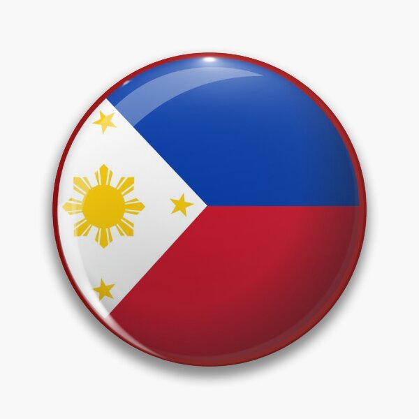 Item preview, The Philippine Flag in a Round shaped Design designed and sold by findsbyjune374.