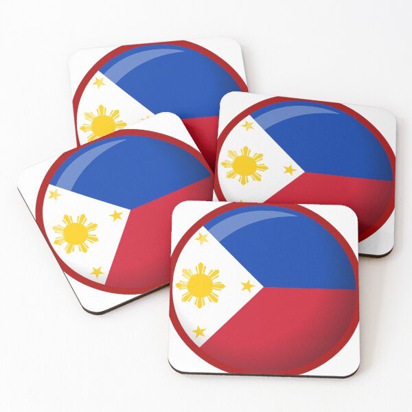 Item preview, The Philippine Flag in a Round shaped Design designed and sold by findsbyjune374.