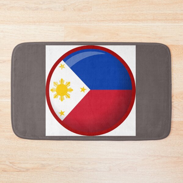 Item preview, The Philippine Flag in a Round shaped Design designed and sold by findsbyjune374.