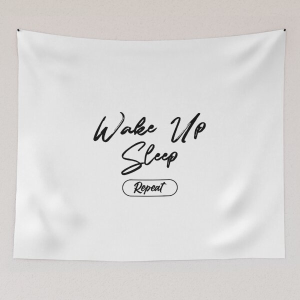 Item preview, Wake up Sleep Repeat cool and amazing design  designed and sold by DOLINOS.