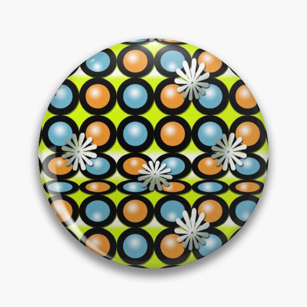Item preview, Doted in Blue Orange and Yellow Pattern Design 361 designed and sold by Artnigel.