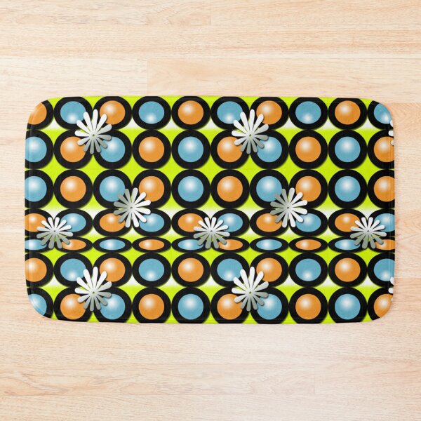 Item preview, Doted in Blue Orange and Yellow Pattern Design 361 designed and sold by Artnigel.