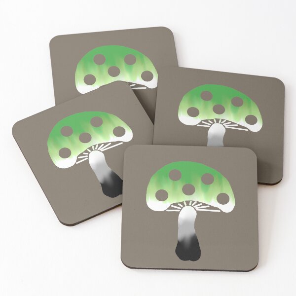 Item preview, Aro Pride Mushroom designed and sold by LochNestFarm.