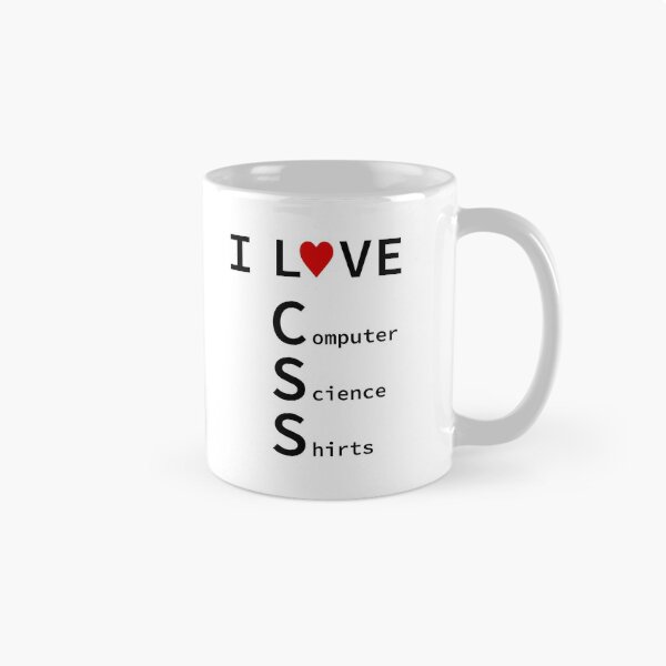 Artikelvorschau, Ich liebe CSS, Software Engineer, Informatik, Web, WWW, Programmieren Humor, HTML entworfen und verkauft von Max-Wear.