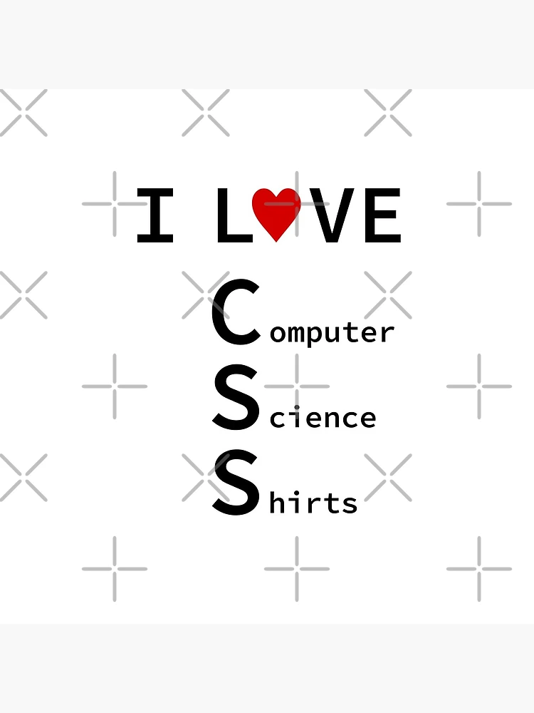 Thumbnail 5 of 5, Acrylic Block, I Love CSS, Software Engineer, Computer Science, Web, WWW, Programming Humor, HTML designed and sold by Max-Wear.