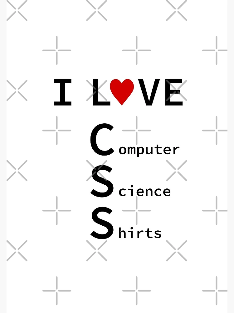 Thumbnail 3 of 3, Journal, I Love CSS, Software Engineer, Computer Science, Web, WWW, Programming Humor, HTML designed and sold by Max-Wear.