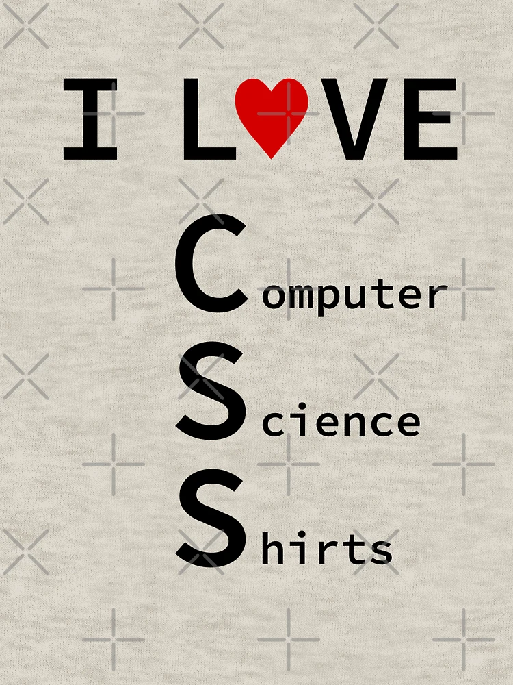 Thumbnail 6 of 6, Zipped Hoodie, I Love CSS, Software Engineer, Computer Science, Web, WWW, Programming Humor, HTML designed and sold by Max-Wear.