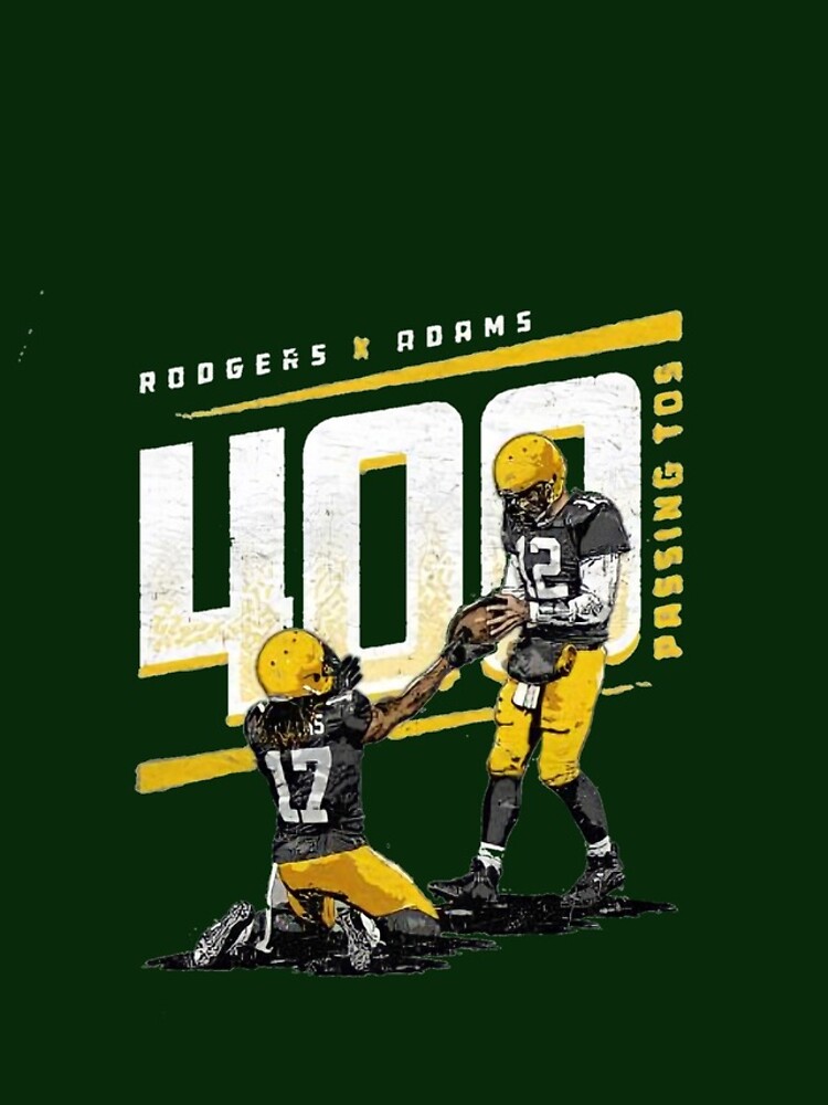 Rodgers and Adams 400 passing tos for Green Bay Packers fans by Jim-Kim