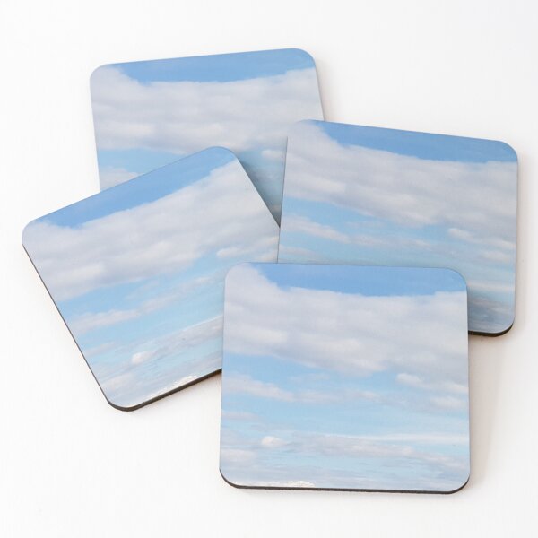 Item preview, White Puffy Clouds shy photography  designed and sold by House of Hartz by: Dominique11.