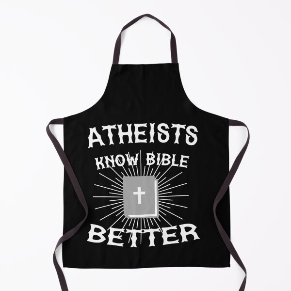 Item preview, Atheists Know Bible Better Funny Atheism Humour Gift designed and sold by cattiktoks1718.
