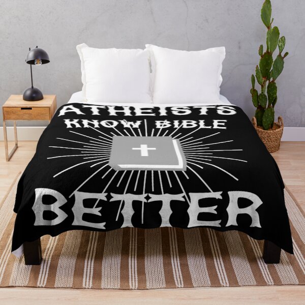 Item preview, Atheists Know Bible Better Funny Atheism Humour Gift designed and sold by cattiktoks1718.