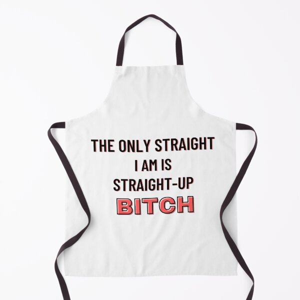 Item preview, Glee Meme Funny Quote | The Only Straight I am is Straight Up Bitch | Santana Lopez Quote | LGBTQ Quote designed and sold by odetospace.