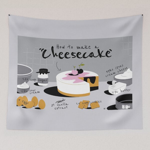 Item preview, Cheesecake - Recipe: how to make a cheesecake designed and sold by Wienel.