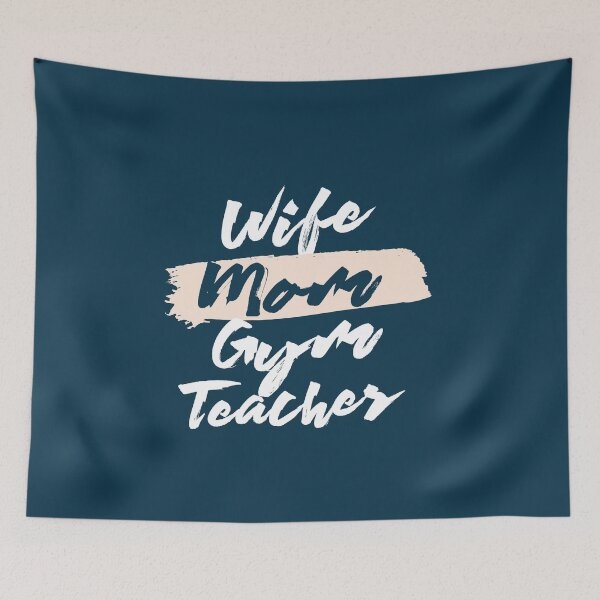 Item preview, Cute Wife Mom Gym Teacher Gift Idea designed and sold by betternotes.