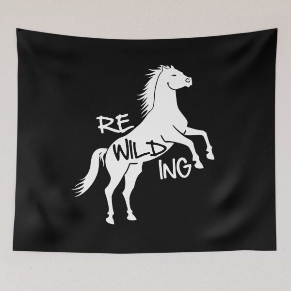 Item preview, Rewilding wild horses in nature designed and sold by PaulS34.