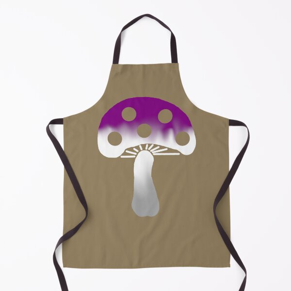 Item preview, Ace Pride Mushroom designed and sold by LochNestFarm.