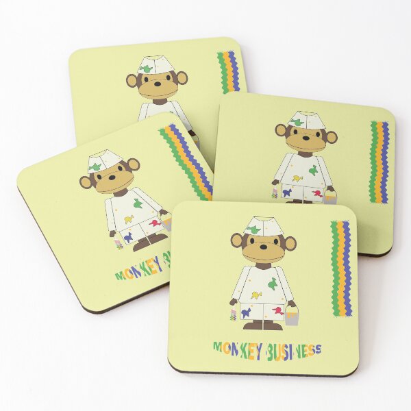 Item preview, Monkey business - cute monkey designed and sold by J-Klix.