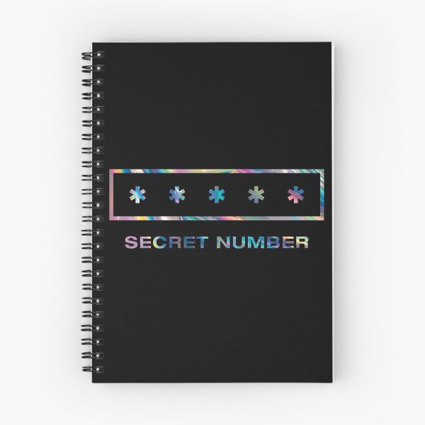 Item preview, SECRET NUMBER - Cute Kpop Girl Group Name Text AESTHETIC designed and sold by SugarSaint.