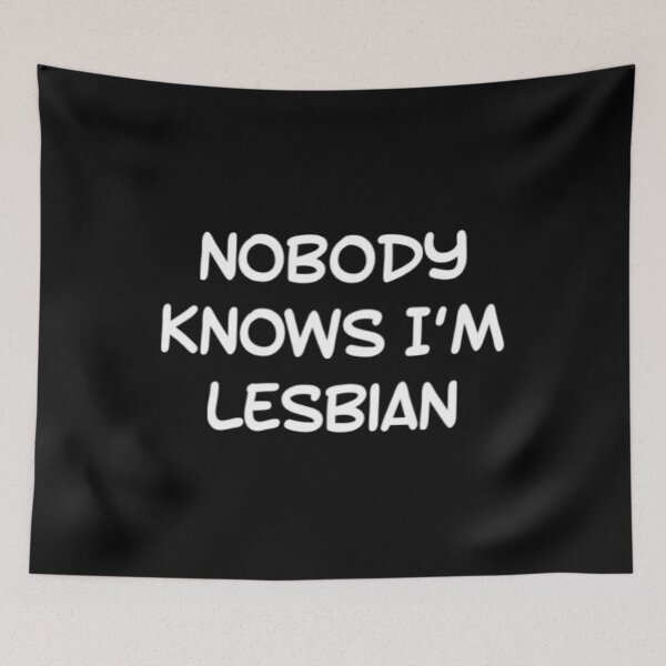 Item preview, Nobody Knows Im Lesbian designed and sold by Artistive.