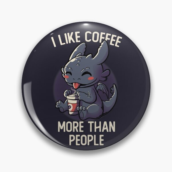 Item preview, I Like Coffee More Than People Funny Cute Gift designed and sold by EduEly.