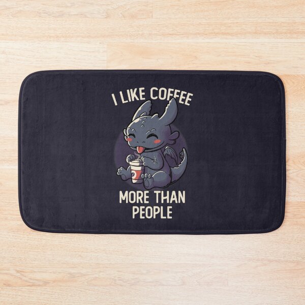 Item preview, I Like Coffee More Than People Funny Cute Gift designed and sold by EduEly.