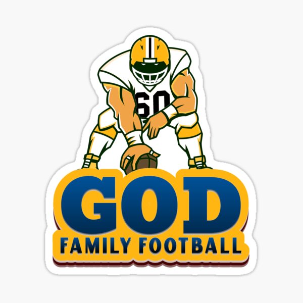 Item preview, GOD FAMILY FOOTBALL - Football - Game Day - Fantasy Football designed and sold by Luvjesus2.