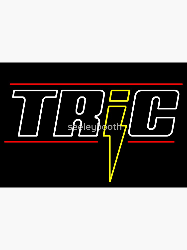 "TRIC logo" Sticker for Sale by seeleybooth Redbubble
