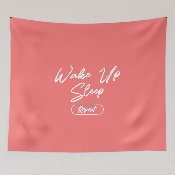 Item preview, repeat habit  Wake up Sleep Repeat cool and amazing design  designed and sold by DOLINOS.