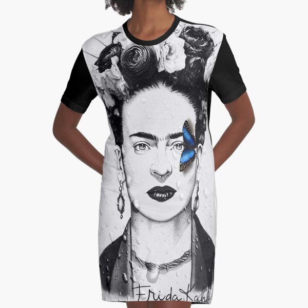 CAMISETA FRIDA KAHLO FRASES HOMBRE MUJER NIÑO BLANCA NEGRA
