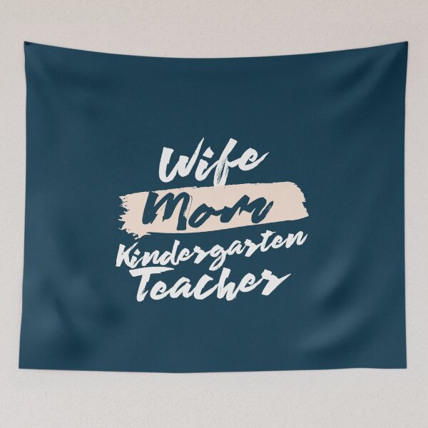 Aperçu de l'œuvre Cute Wife Mom Kindergarten Teacher Gift Idea créée et vendue par betternotes.