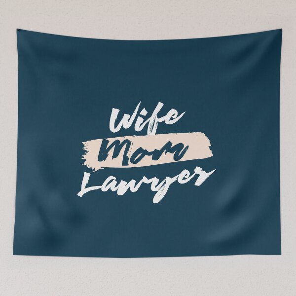 Aperçu de l'œuvre Cute Wife Mom Lawyer Gift Idea créée et vendue par betternotes.