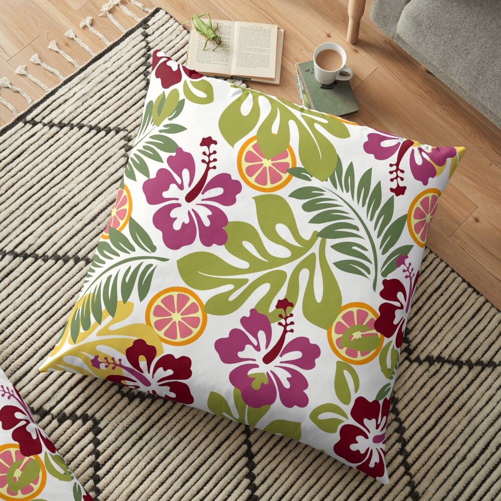 Tropical Zing Floor Pillow