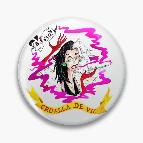 Item preview, Cruella Evil Lady Boss De Villain designed and sold by ArtByShannon.