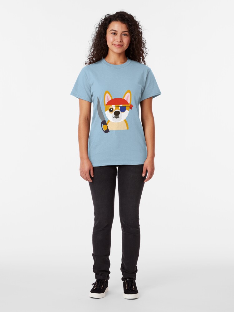 Alternate view of The Captain Shiba Classic T-Shirt