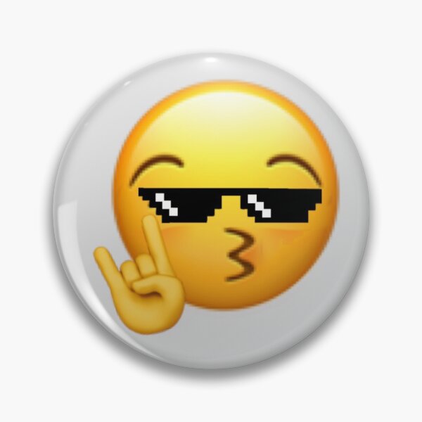 Item preview, cool thug life emoji  designed and sold by Disuz.